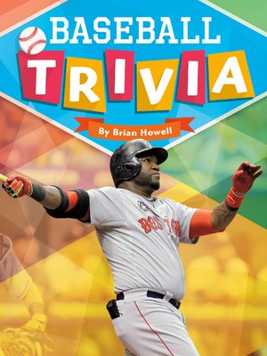 Baseball Trivia - ebook